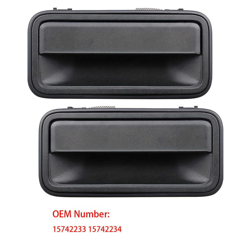 Front Rear Exterior Metal Door Handles for Chevy GMC Vehicles 1995-1999