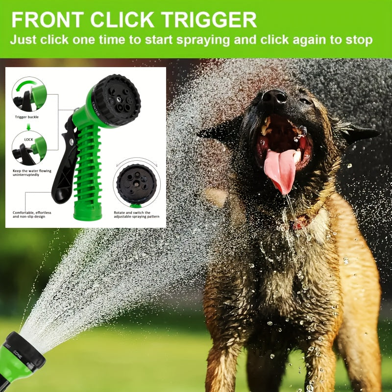 Manguera de jardín extensible 25 50 75 100 pies para regar, lavado de coches y mascotas