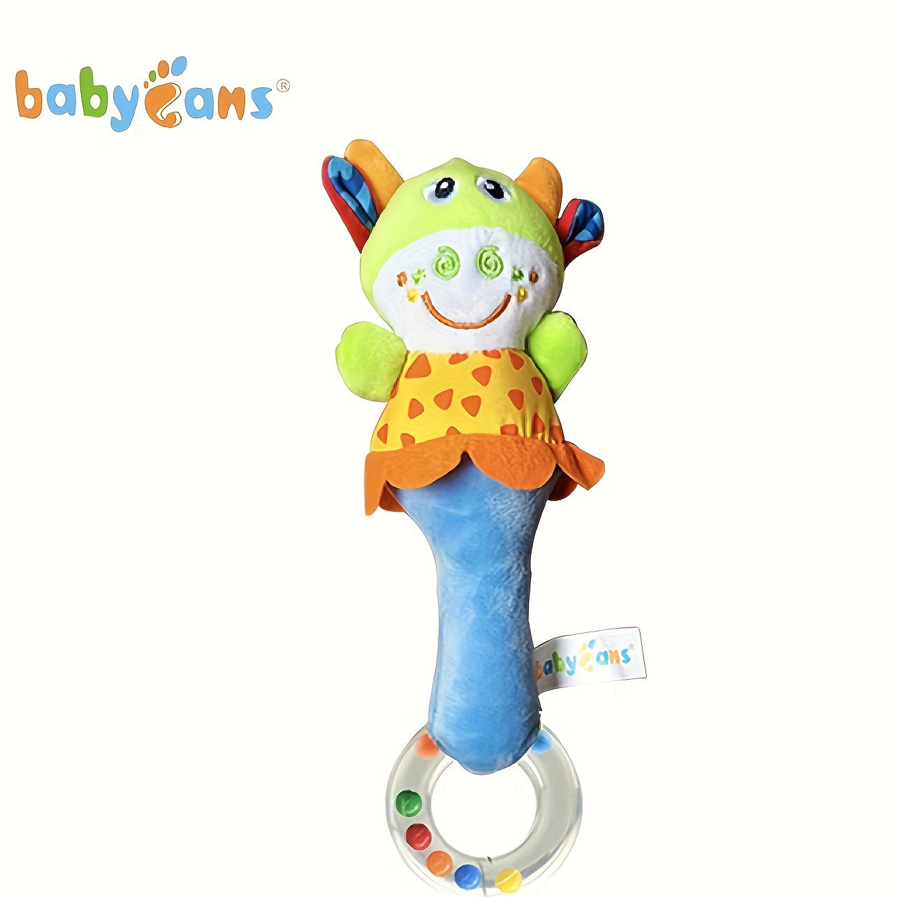 Baby Toy Handheld Shaking Bell Plush Toy for Infants and Toddlers