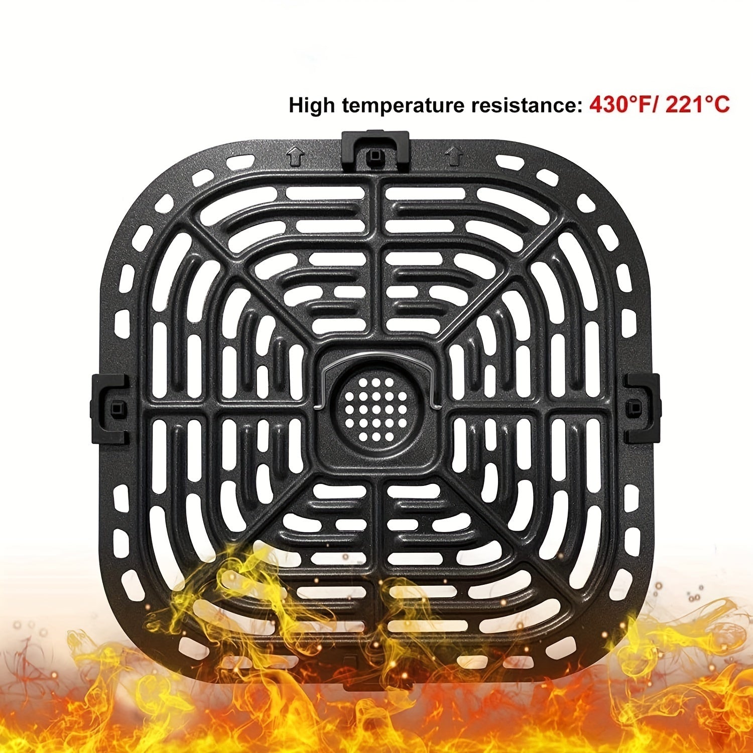 Silicone Baking Mat for Air Fryer, Non-Stick, Heat-Resistant, Pack of 1 to 10