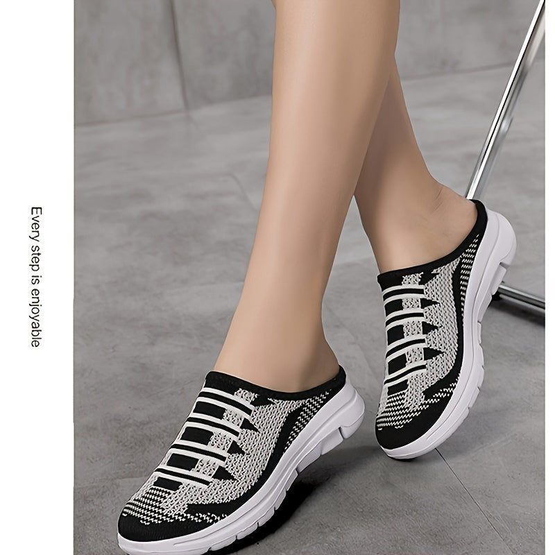 Women's Indoor Slip-On Slippers Heelless Comfortable Autumn Shoes