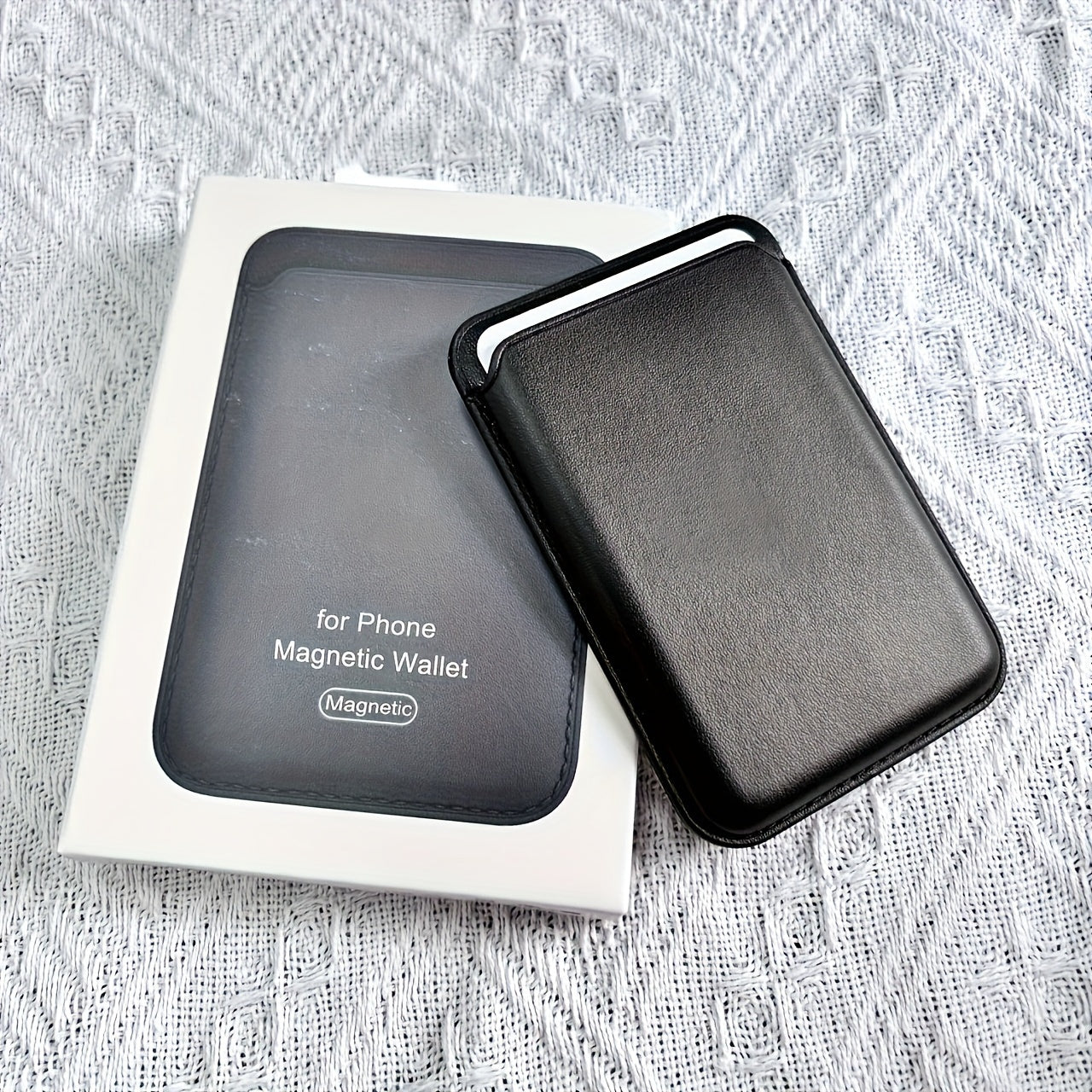 Magnetic Wallet Card Holder for iPhone 12 13 14 15 16 Pro Max Mini TPU Case Accessory