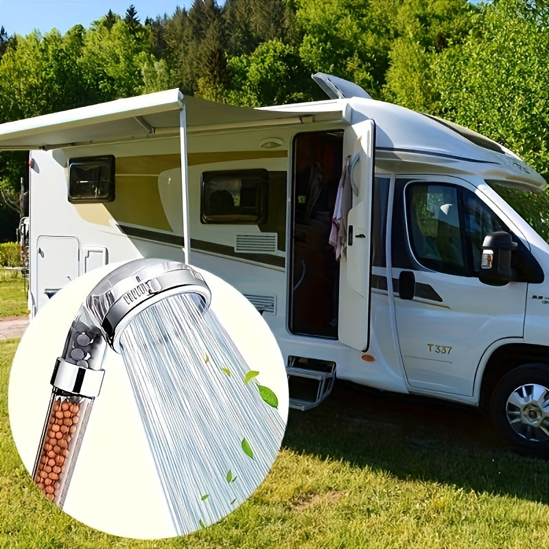 Handheld Shower Head with Filter for High Pressure Water Saving Indoor Use