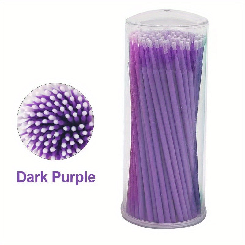 Microbrush Applicators Pack for Eyelash, Makeup, Oral and Dental Use