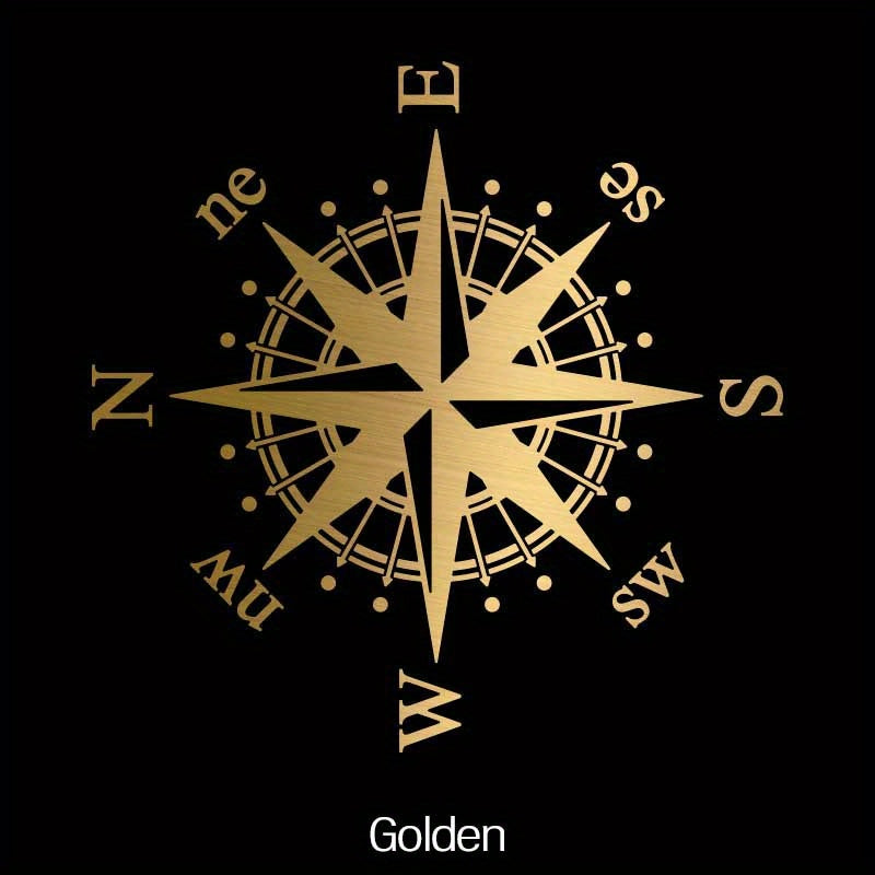 Отражающие виниловые наклейки на автомобиль, компас, наклейка на бампер для транспортных средств