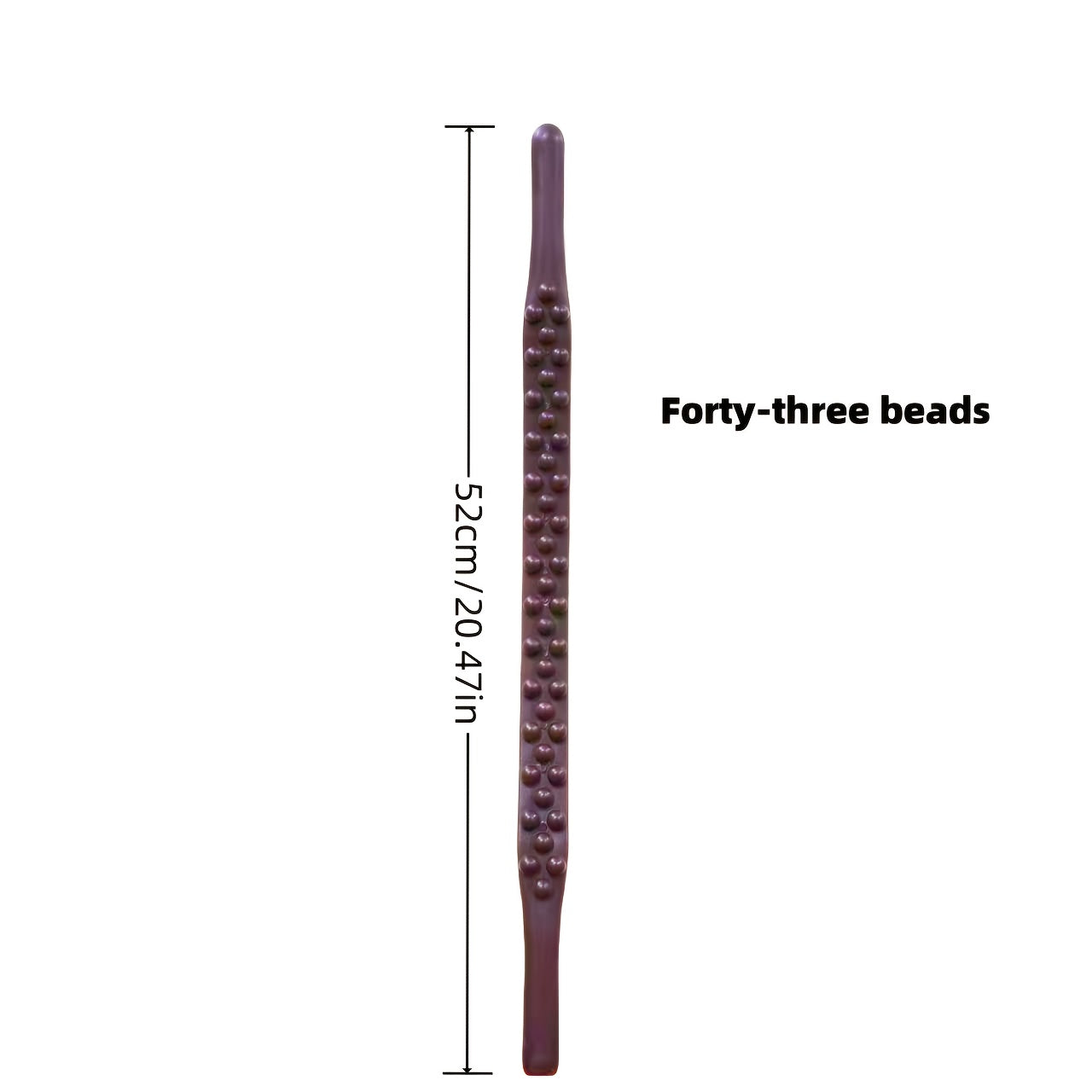 Whole Body Massage Stick with 87 Beads for Scraping and Massage