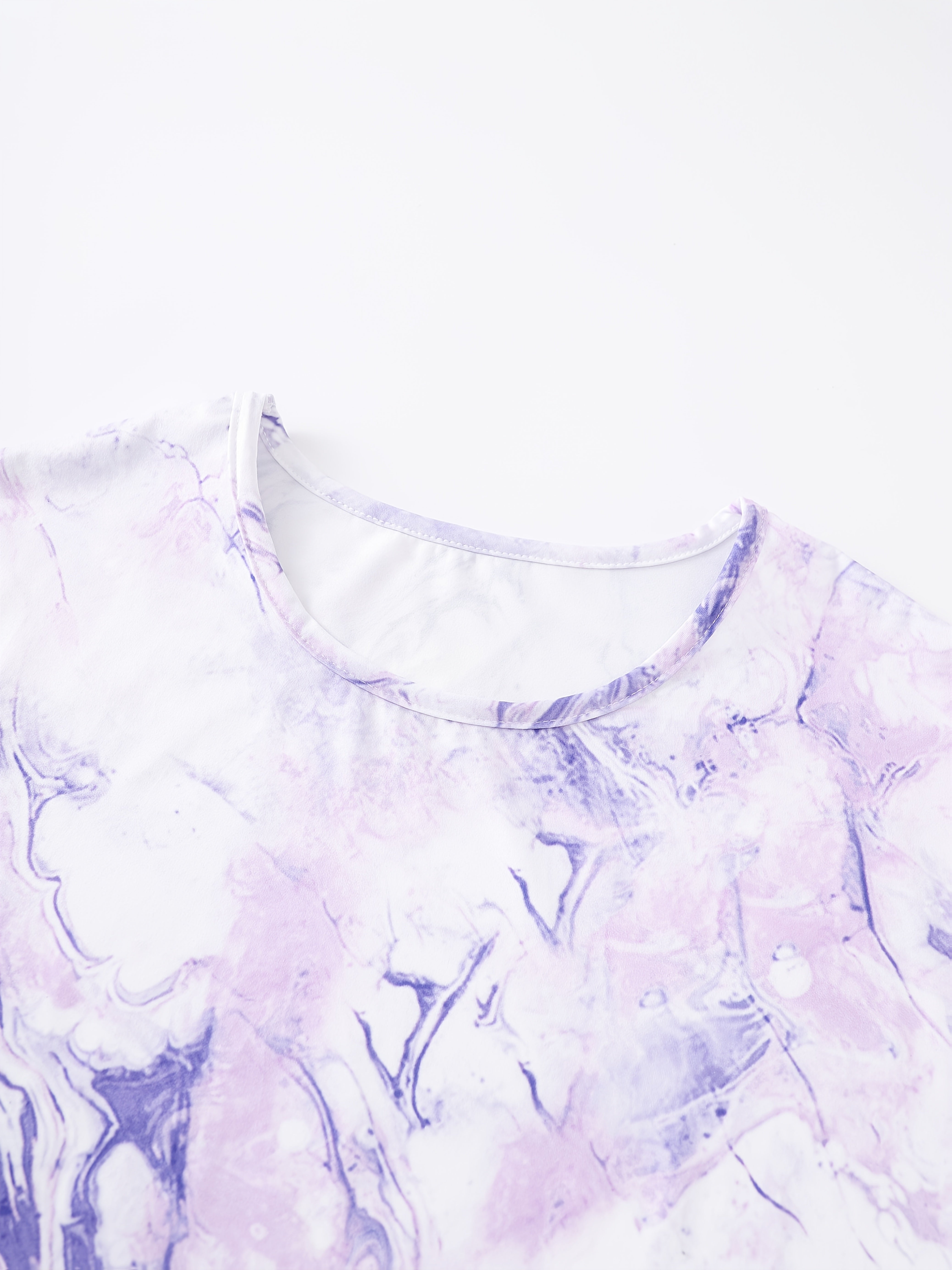 Женские летние ночные платья 3 шт. с узлом и рюшами, большой размер, дышащие