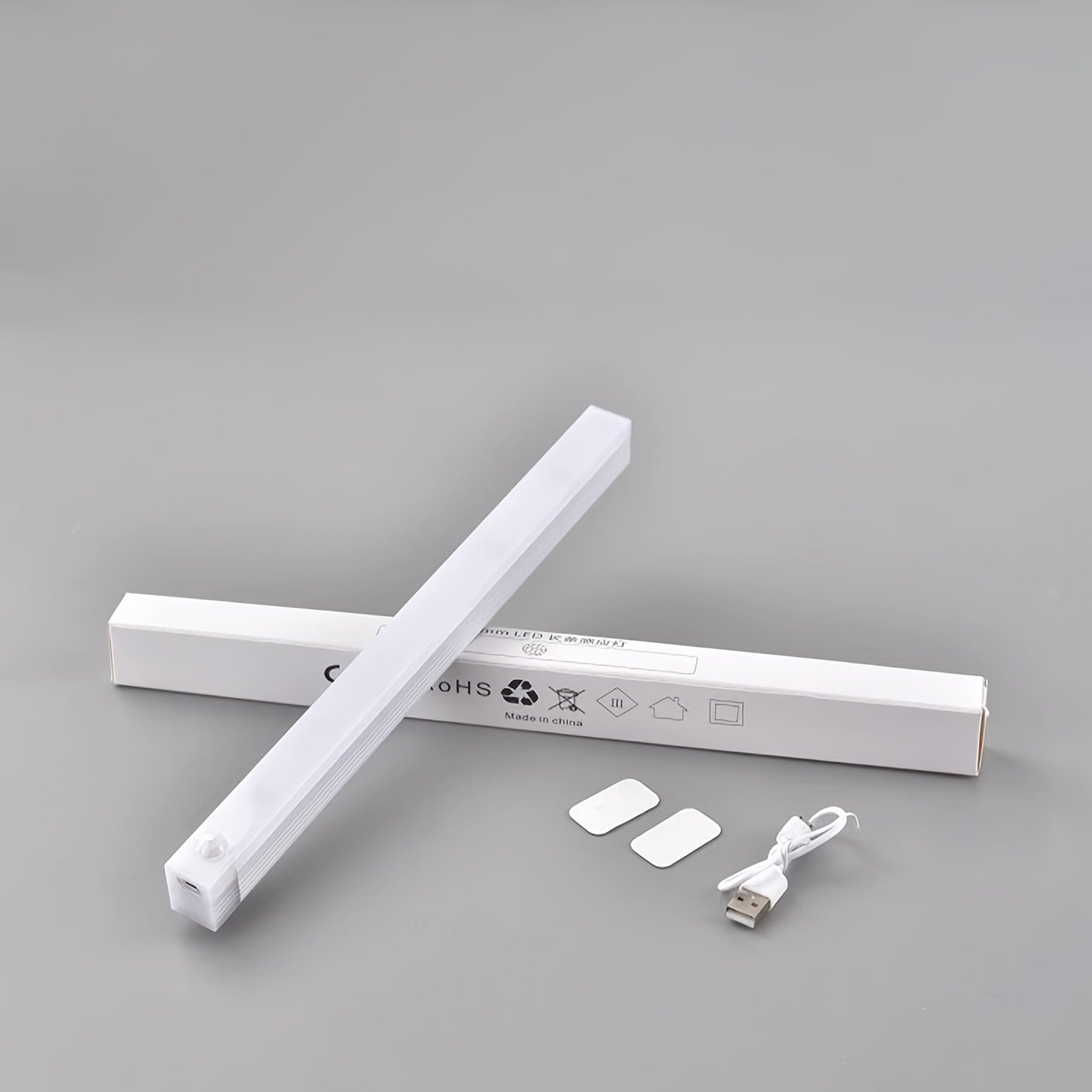 LED Motion Sensor Light with USB Rechargeable, Multiple Sizes for Indoor Use