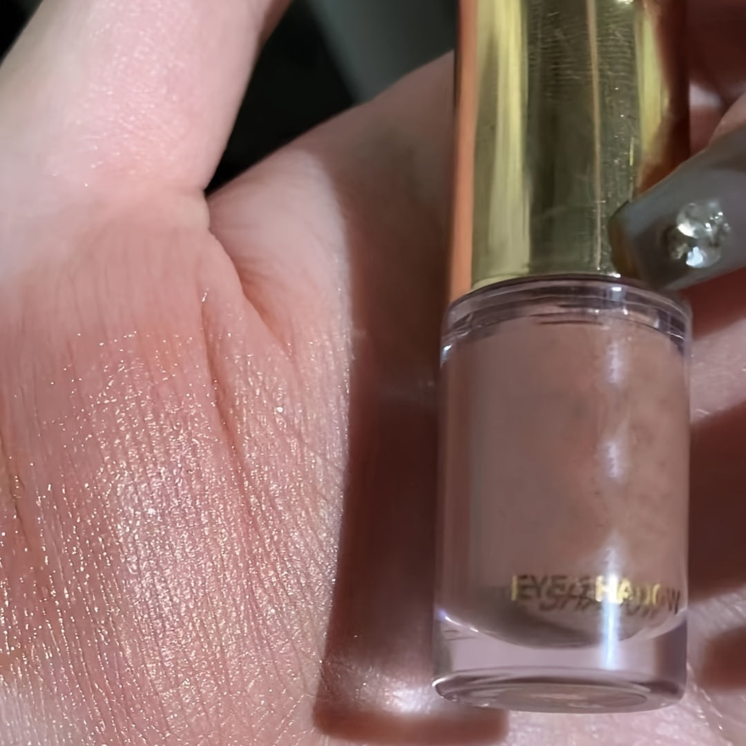 Жидкие тени для век коричневый золотой матовые мерцающие блестки стойкие