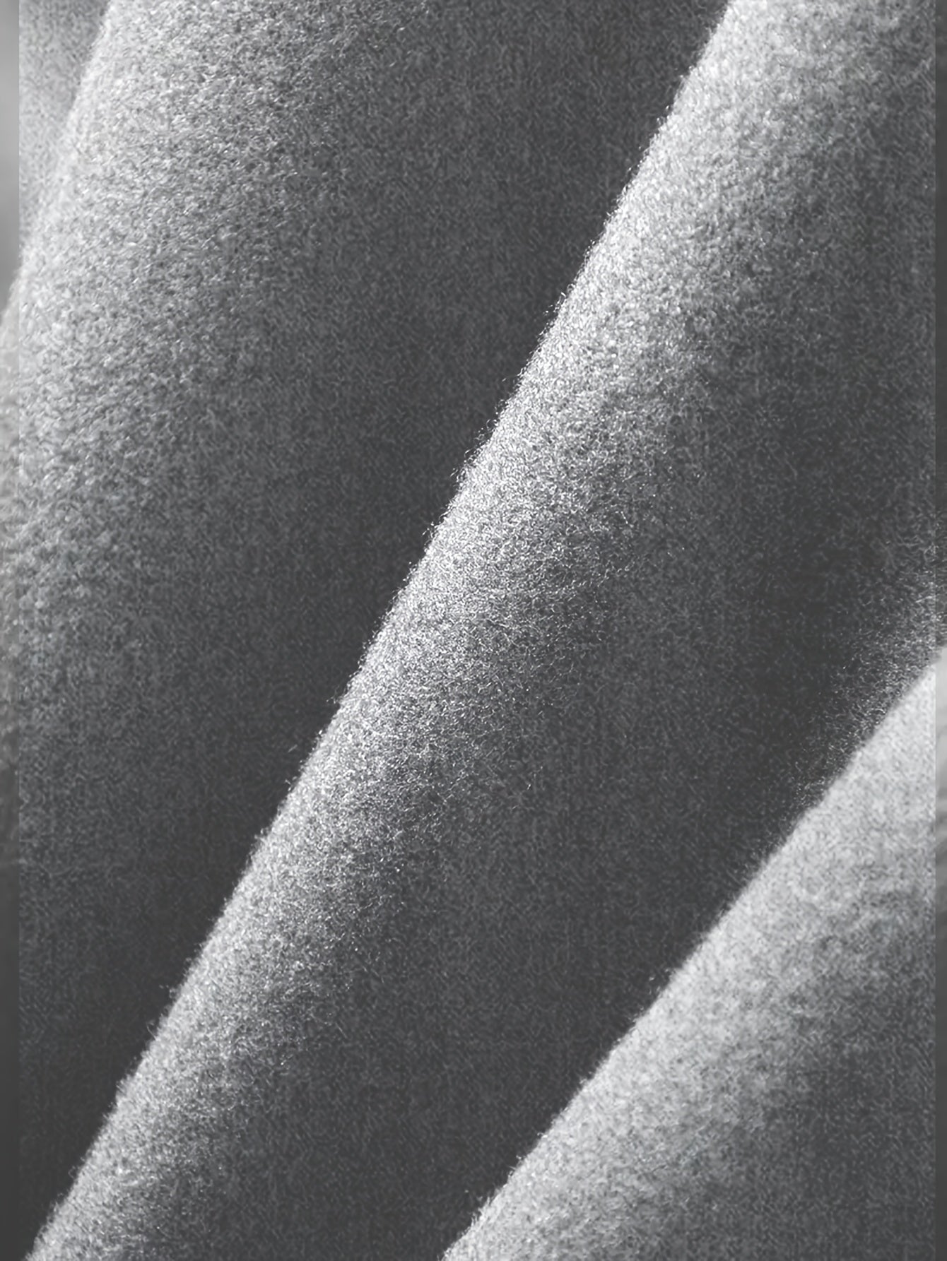 Men's Plus-Size Casual Wool Blend Jacket with Front Pocket and Turn-Down Collar