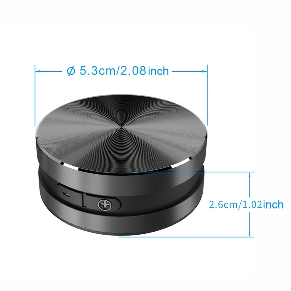 360° Wireless Surround Sound Speaker with Bass Boost Wall Mount Battery Powered