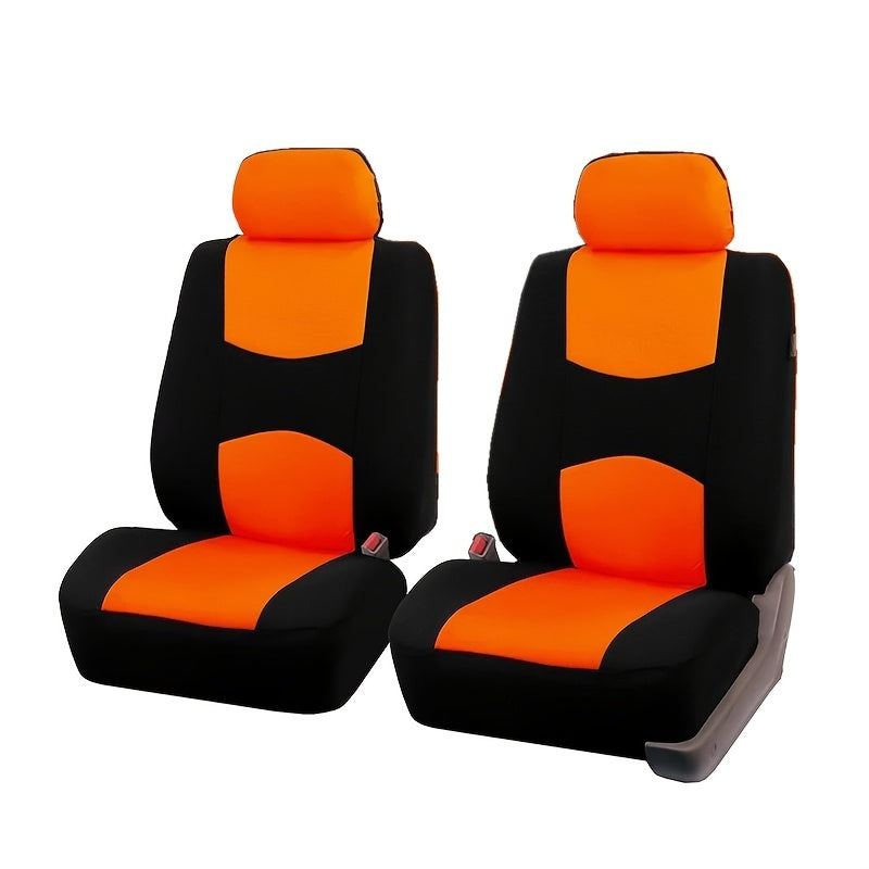 Universal Car Seat Cover Set 2mm Sponge Multi-Color Front Seats