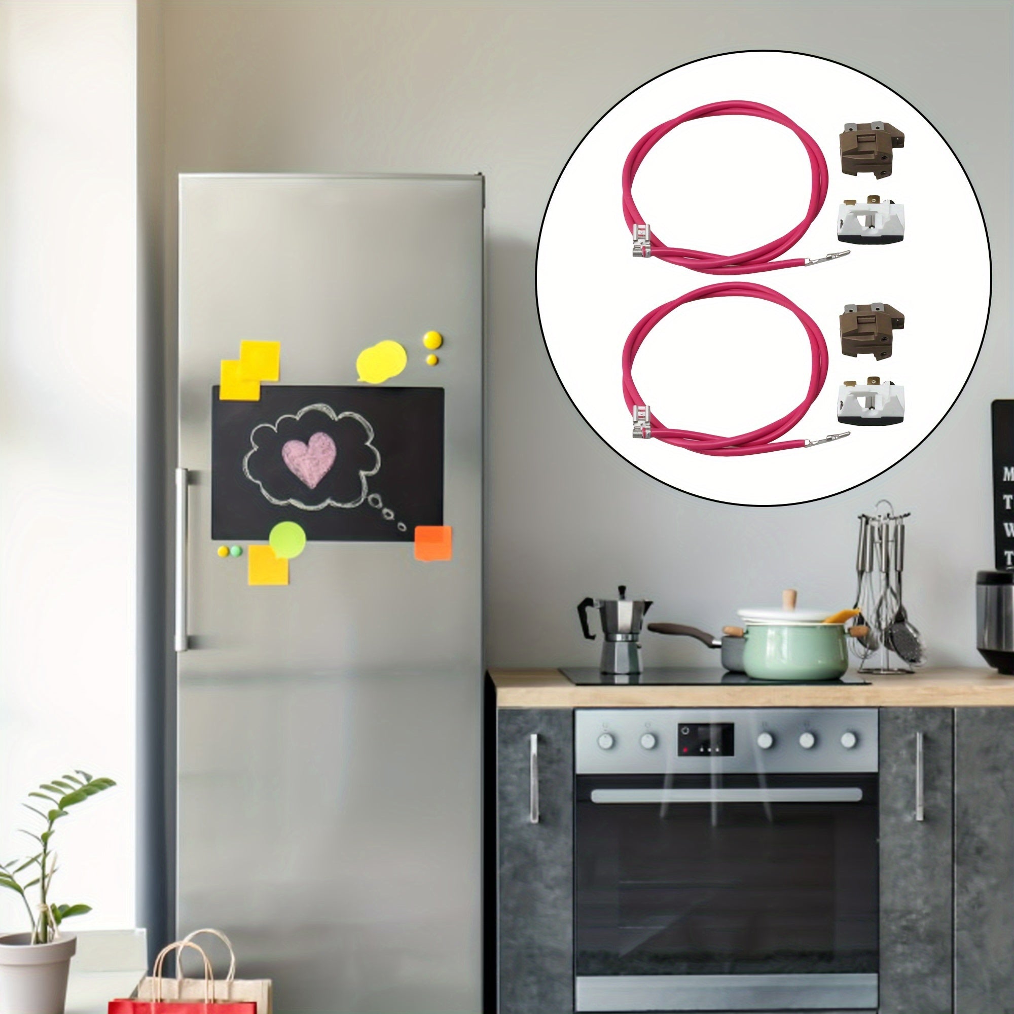 2/3 to'plam 4387535 muzlatgich/qaynatgich ortiqcha yuk relé to'plami