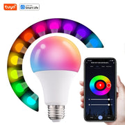 Wireless RGB Smart Light Bulb 10W App Control Indoor Dimmable LED