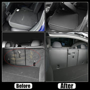 Rear Seat Backrest Cover for Model Y/3 Durable Seat Protector with Kick Pad