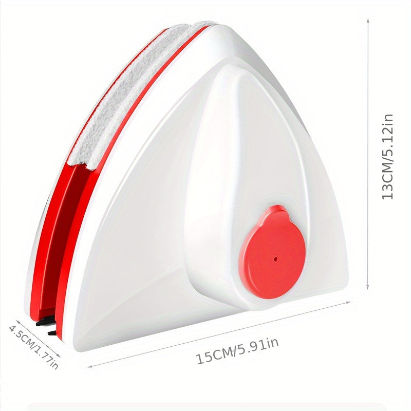 Double-Sided Magnetic Window Cleaner for Home Office with Anti-Pinch Safety