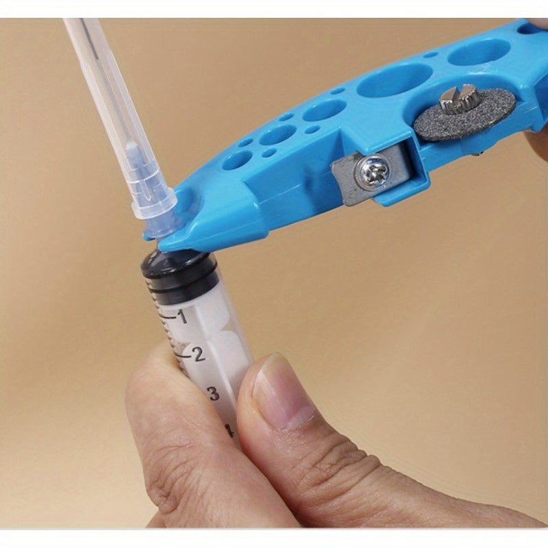 MedPro shprits va flakon ochgichi suyuq dori-darmonlarga oson kirish uchun, batareyalar kerak emas.