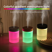 200ml Soundwave Technology Humidifier with Fine Mist Atmosphere Light and USB Power
