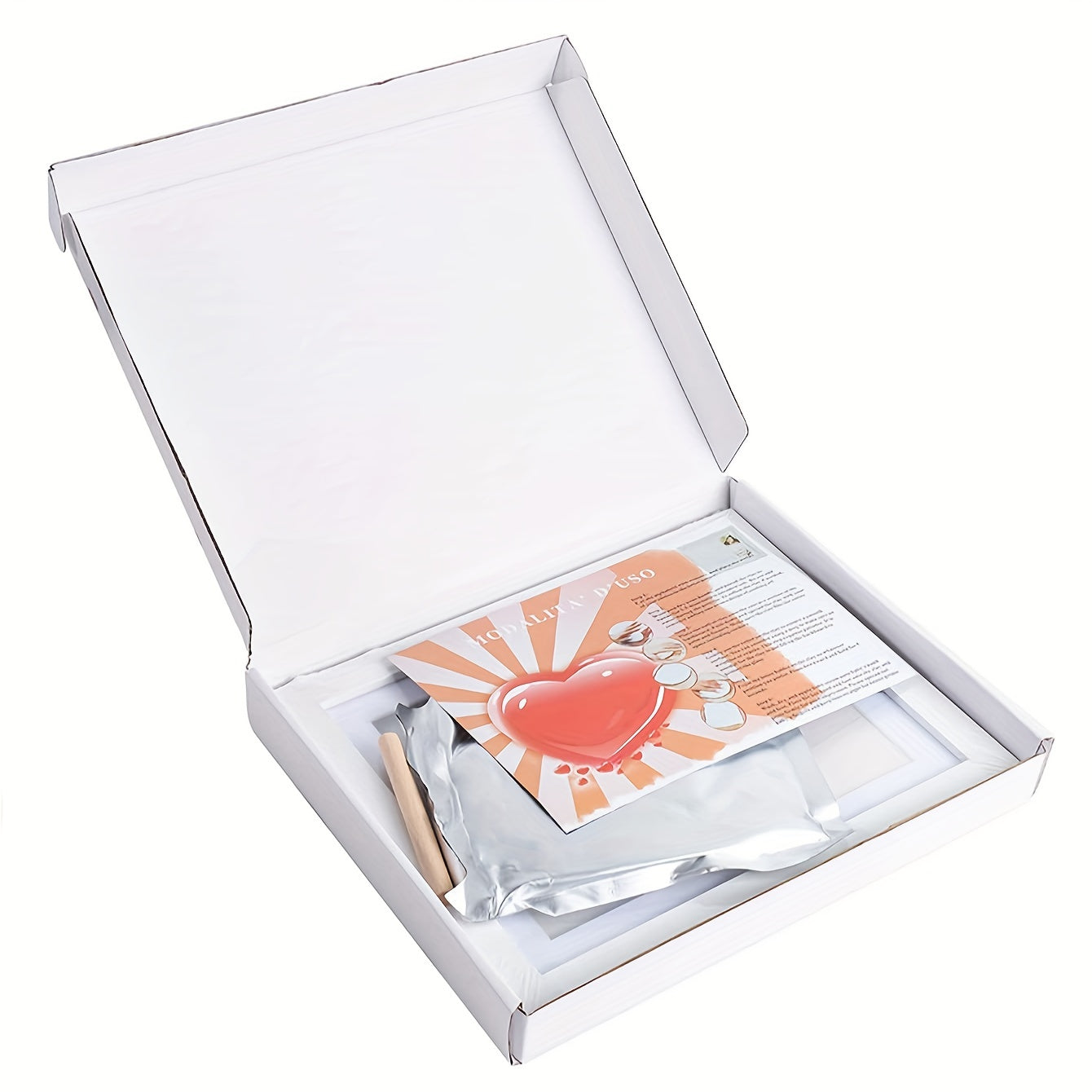 Wooden Keepsake Frame for Baby Hand and Footprint Gift for Boys and Girls