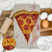 Juego de toallas de cocina ultra suaves con diseño divertido de pizza es mi amorcito 40x60 cm