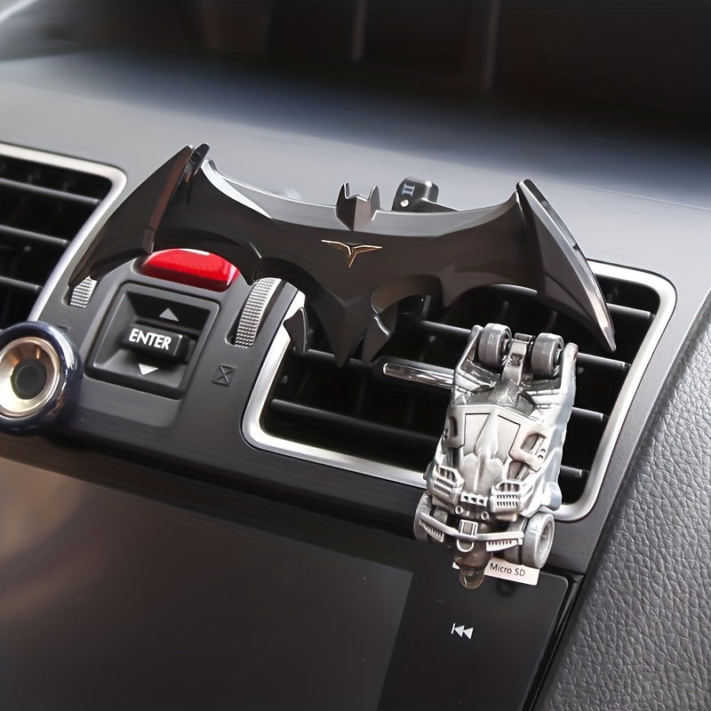 Universal Bat-Shaped Car Phone Holder ABS Material Gravity Vent Mount