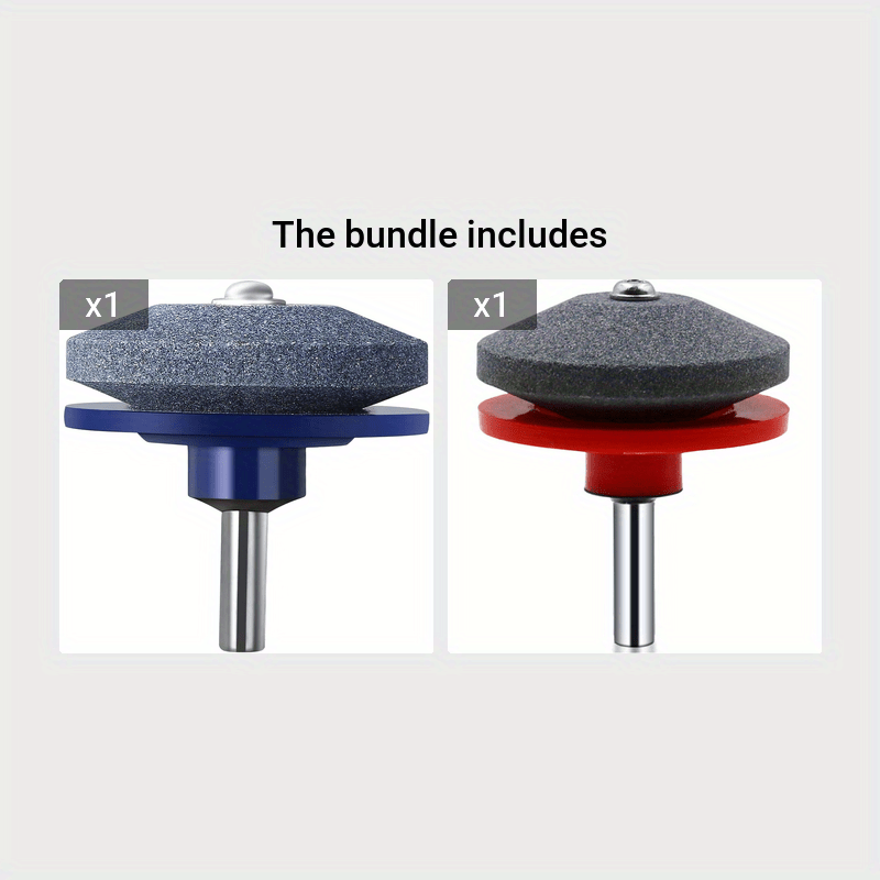 Electric Lawn Mower Knife Sharpening Stone Wear-Resistant Grinding Head Whetstone