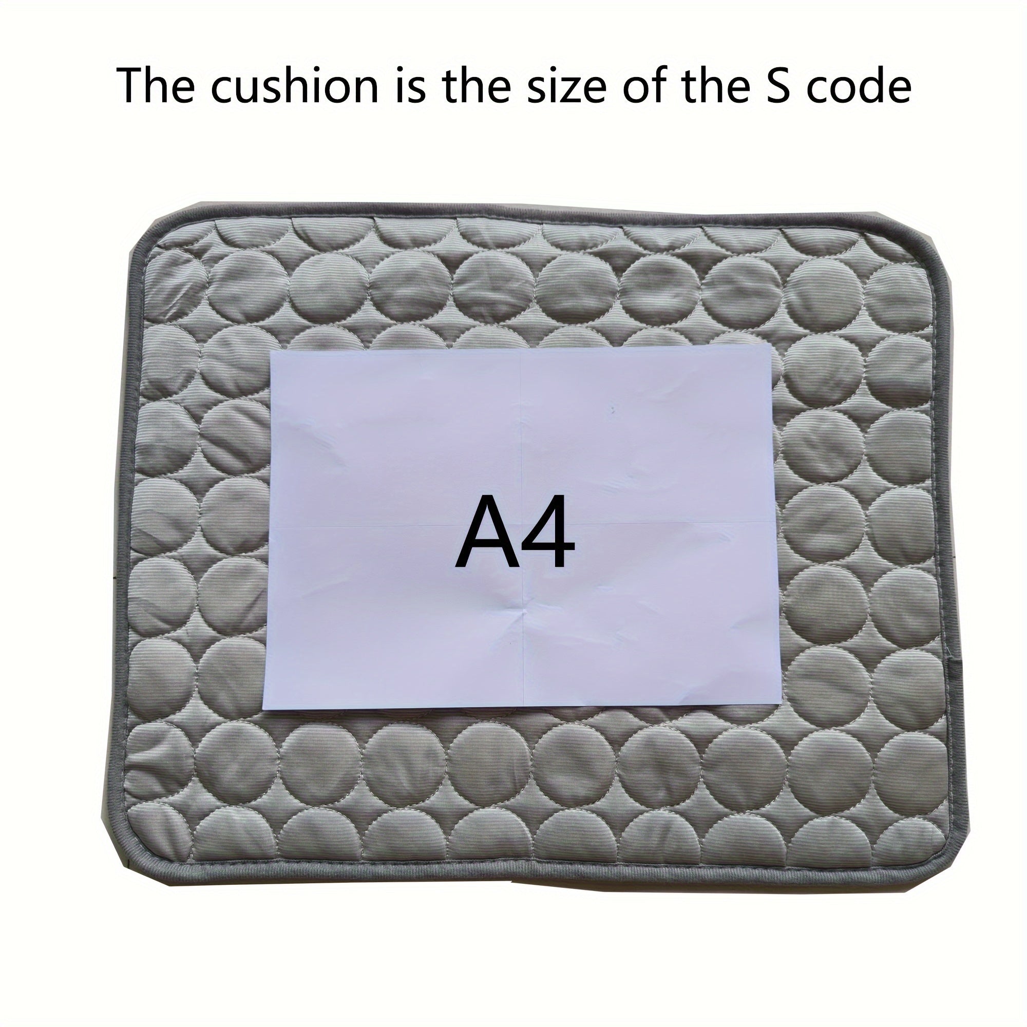 XL Cooling Pet Mat for Dogs and Cats Waterproof Washable Non-Slip Gray Zigzag Pattern