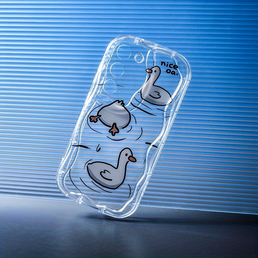 Cute Cartoon Shockproof Transparent TPU Phone Case for Samsung Galaxy S23 S24 Plus Ultra A15 A14 A13 A25 A24 A23 A35 A34 A33 A54 A55