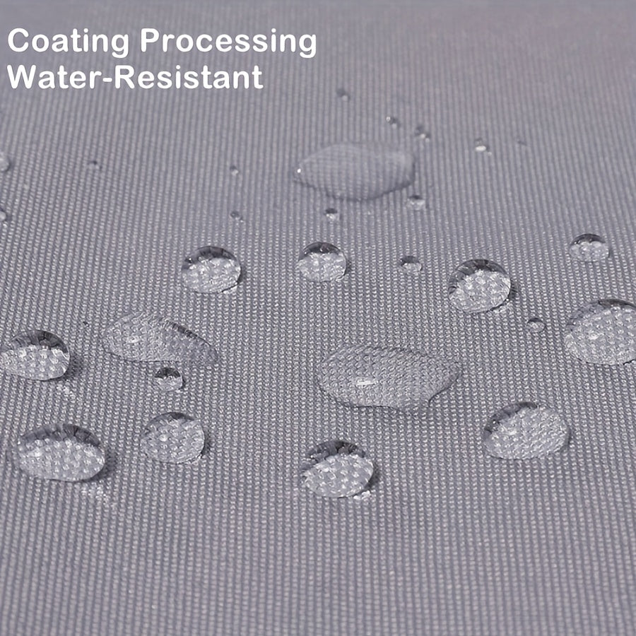 Triangle Sun Shade Sail Beige Polyester UV Protection for Outdoor Patio Garden Yard