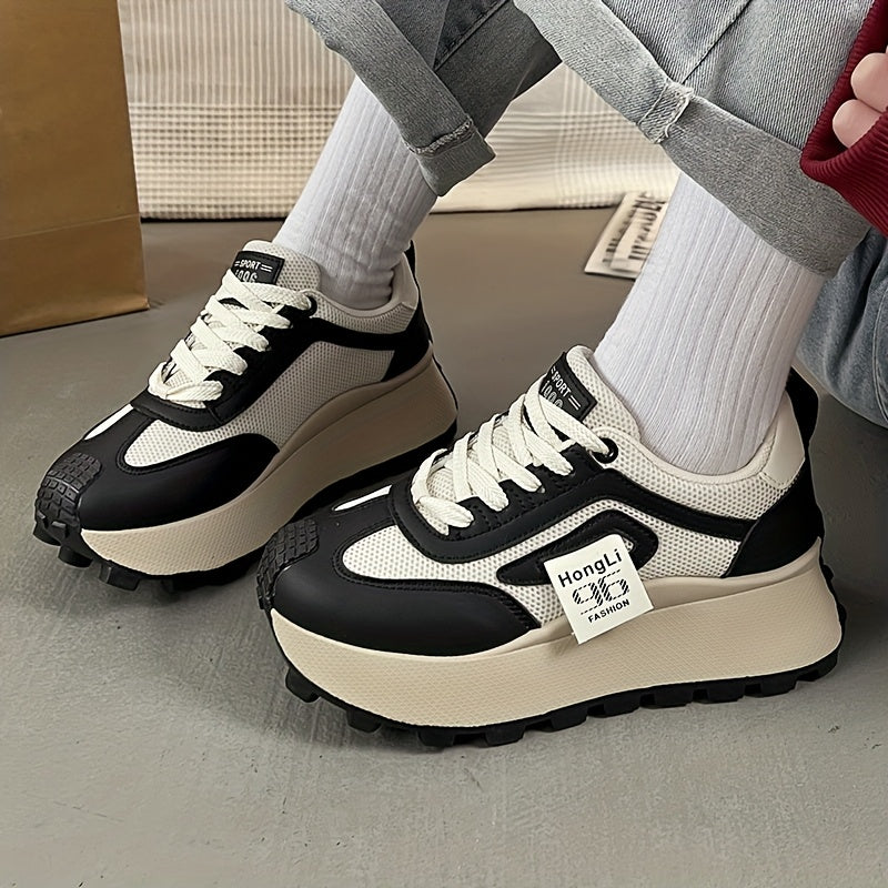 Women's Casual Sneakers Breathable Fabric Low Top Athletic Shoes