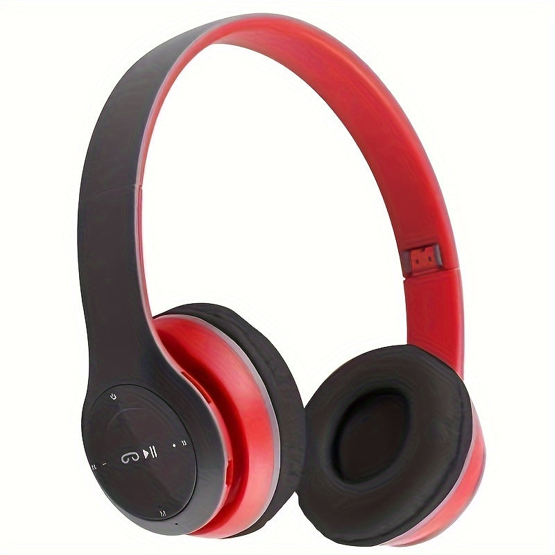 Wireless Over-Ear Headphones with Active Noise Cancellation and Microphone Black