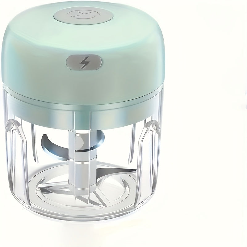 Electric Garlic Masher Mini Crusher Battery-Powered Rechargeable Kitchen Tool