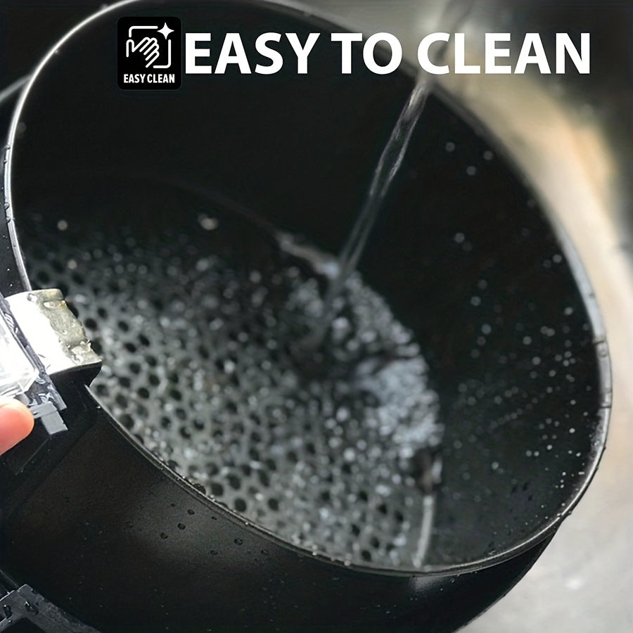 4.5L 6-in-1 Havo Qovurish Ovensi, 6 ta Bir-biriga Tez Bosish Dasturi va Aksesuarlar bilan