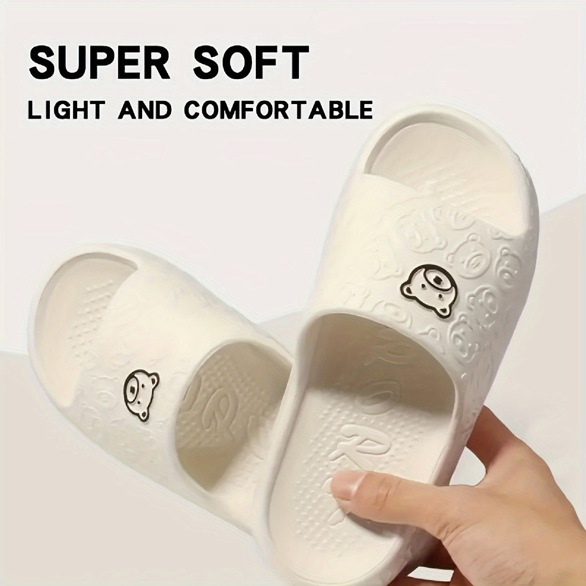 Erkaklar uchun barcha mavsumda kiyiladigan modali slaydlar, qulay, sirpanmaydigan EVA qalin taglikka ega, uyda, hammomda va suvga chidamli.