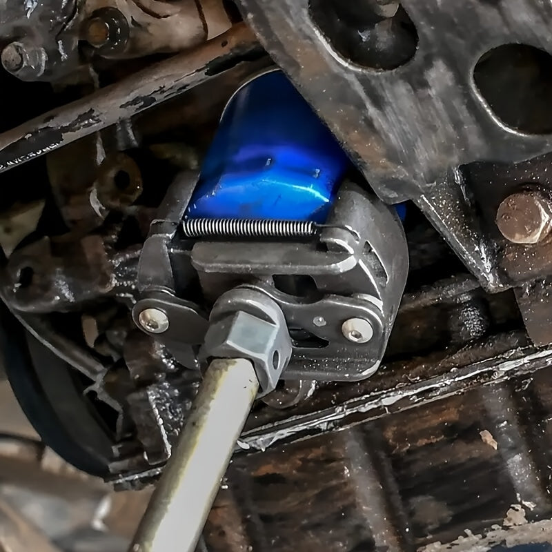 Yuksek quvvatli po'lat yog' filtri kaliti, sozlanadigan, 60-80mm, 1/2 dyuymli uzatma