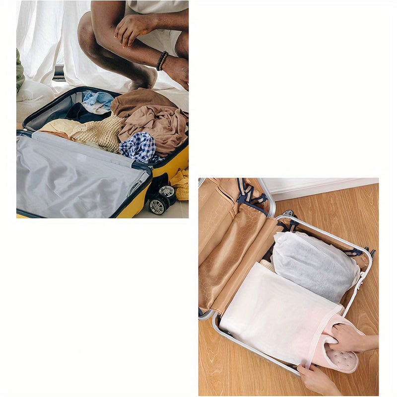 30-Pack Breathable Drawstring Dust Covers for Handbags Shoes and Home Organization