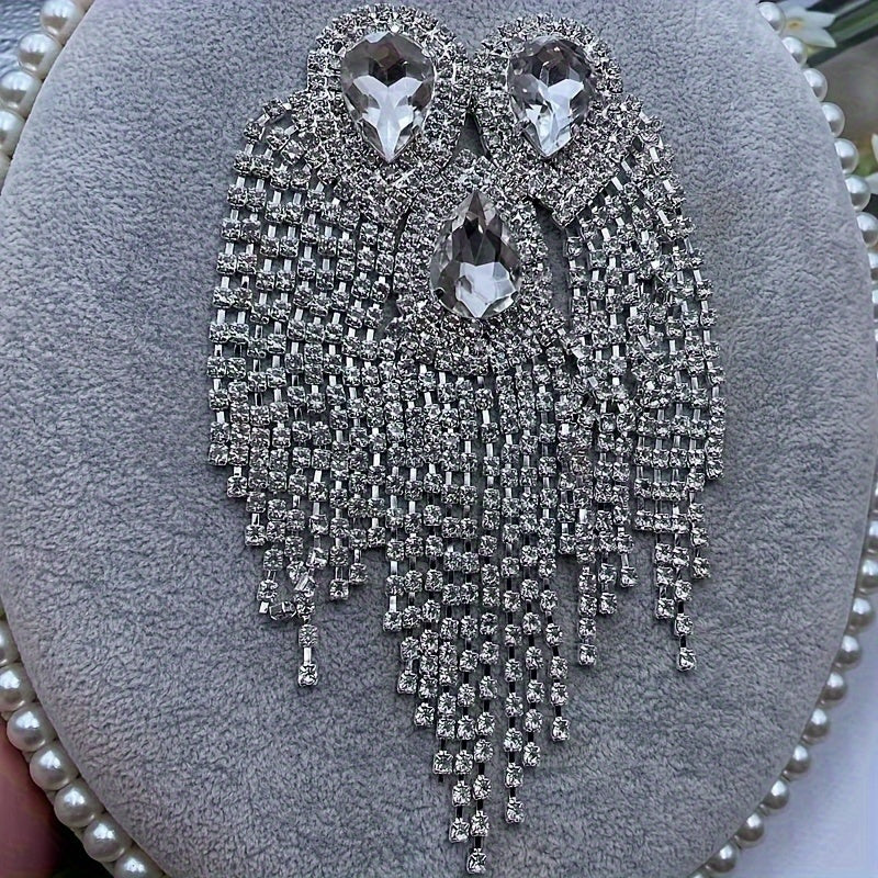 Maydonchalar va kostyumlar uchun rhinestone bilan bezatilgan kiyim-kechak aksessuarlari