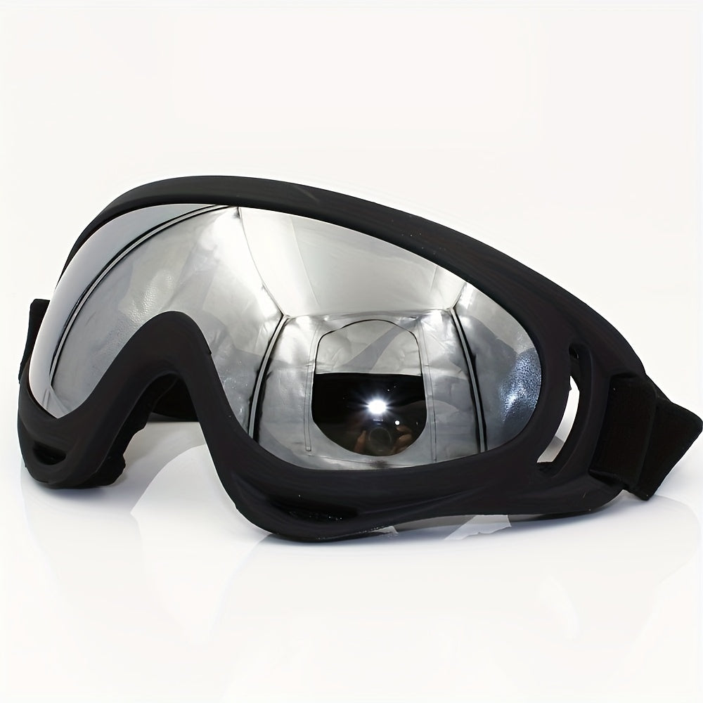 Anti-Fog Windproof Goggles for Motorcycling Cycling Outdoor Large Lens Splash Fog Protection