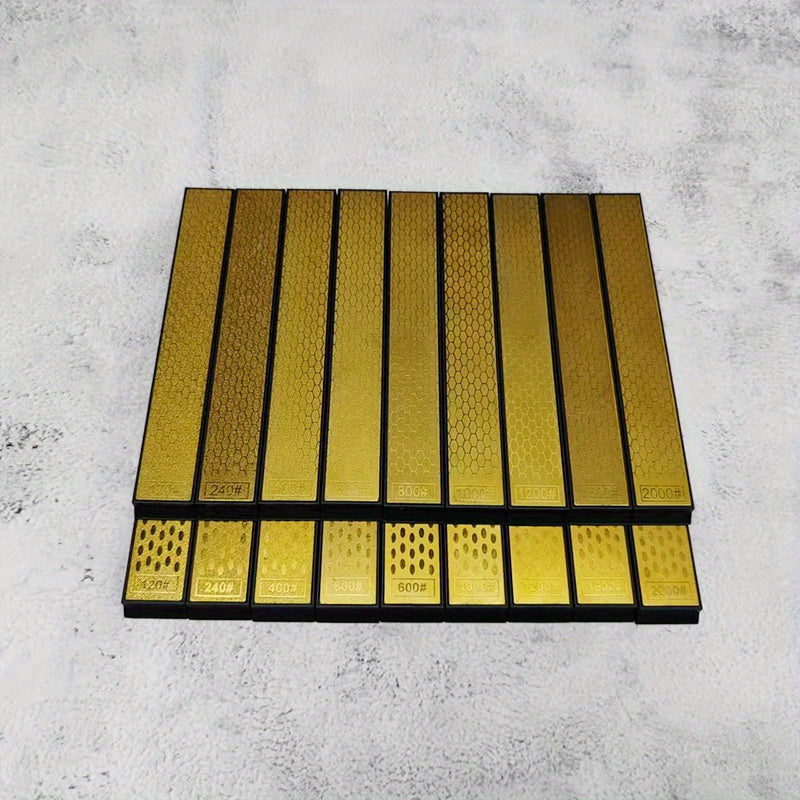 Diamond Knife Sharpener Metal Whetstone for Kitchen and Bar Use