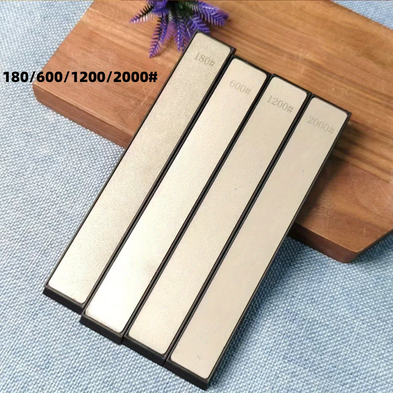 Алмазный точильный камень-лента, 4 шт., 160x23 мм, эмалированный нож для заточки для кухни