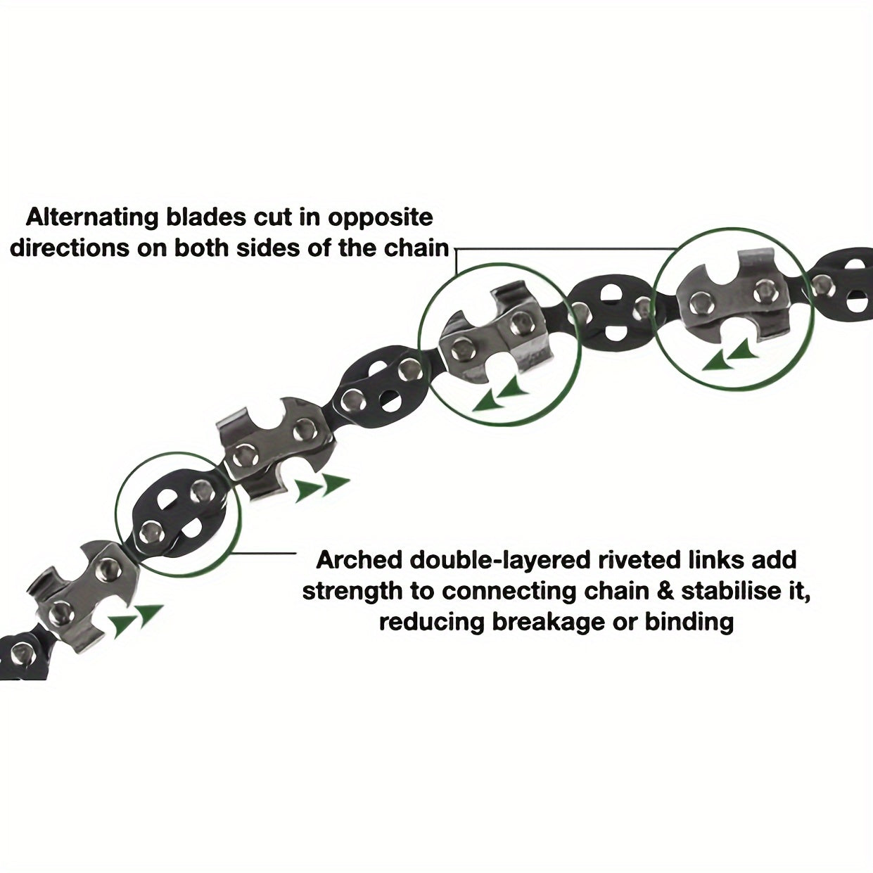 Sayohat va omon qolish uchun portativ ko'rsatkichli zanjirli pichoq to'plami, yengil po'lat