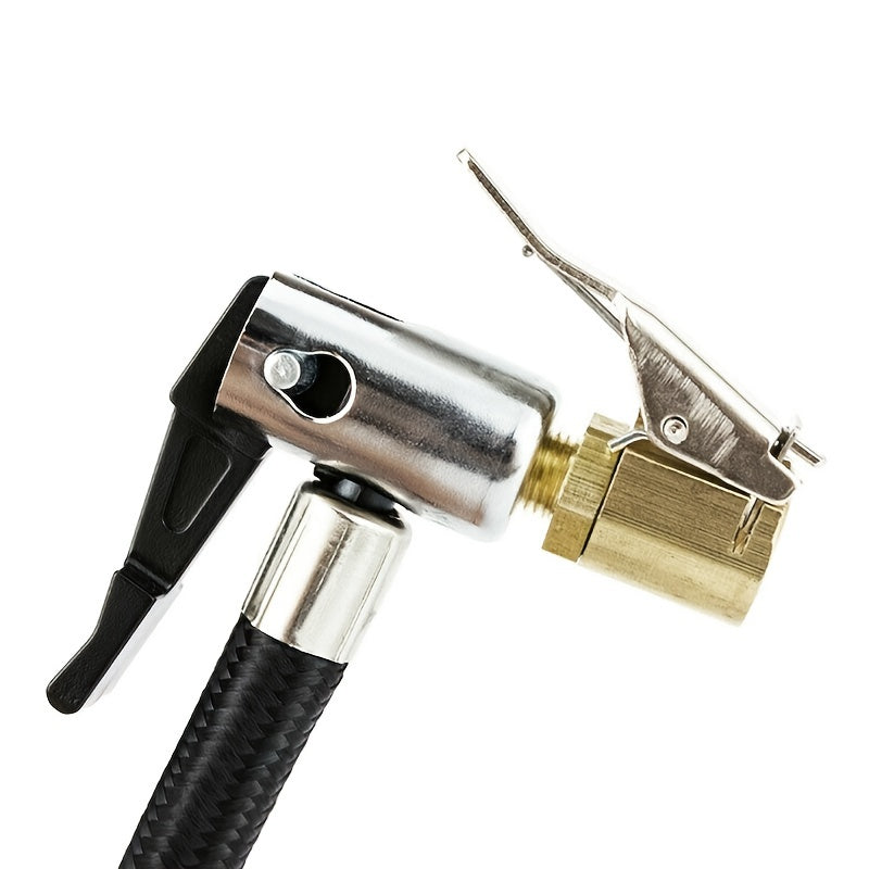 Inflador de aire universal de latón para automóviles con boquilla de llenado rápido