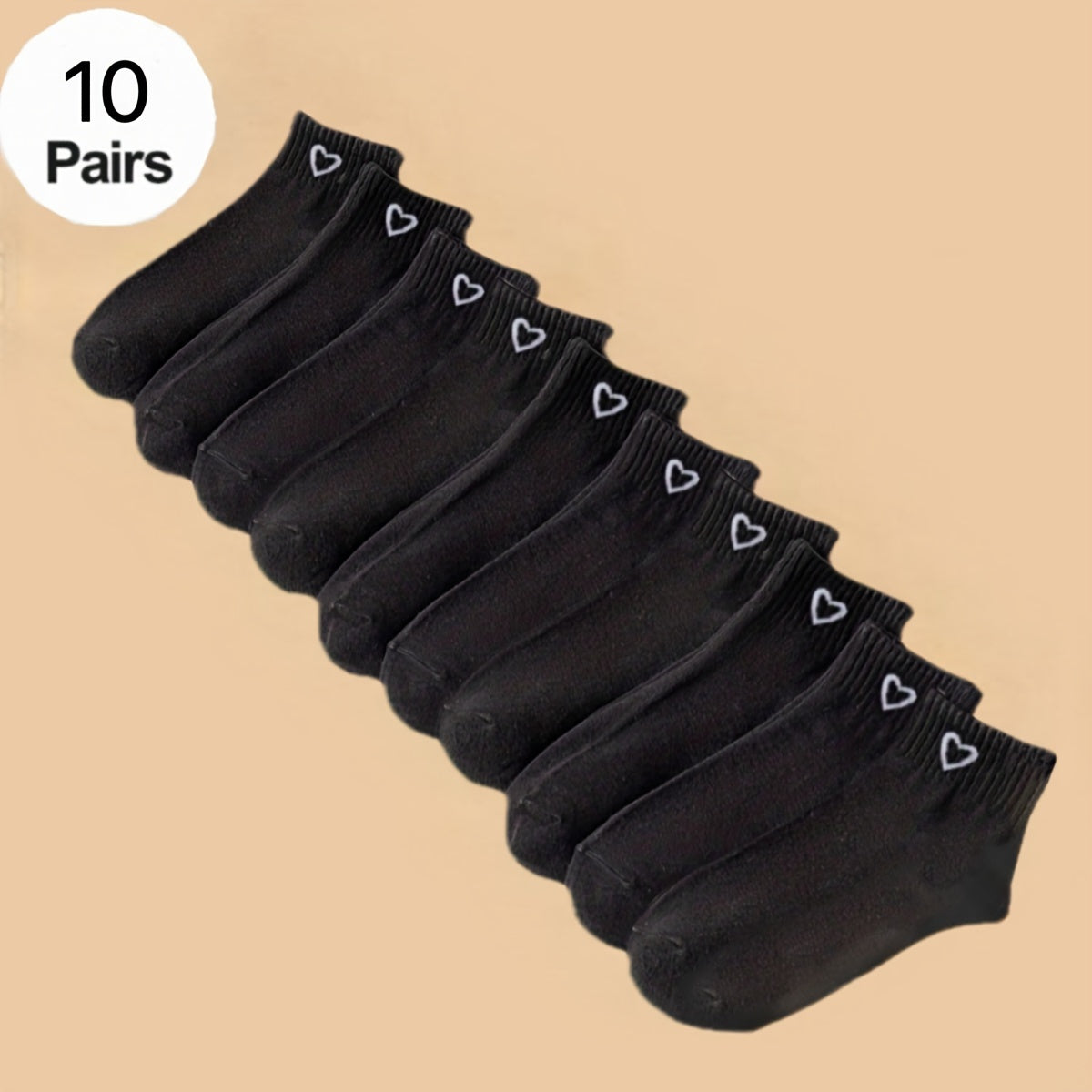Японские стильные короткие носки для влюбленных, 8 пар, дышащие, черные, белые, серые, вязаные