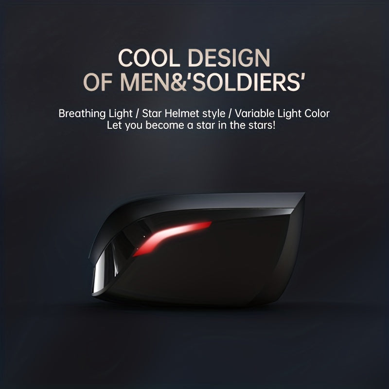 Auriculares inalámbricos con cancelación de ruido para juegos con control táctil y batería recargable