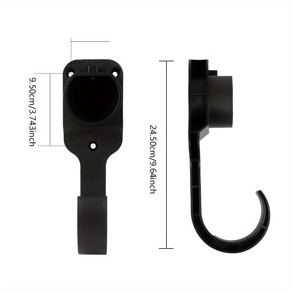 Wall Mount Bracket for Electric Vehicle Chargers Durable ABS PC Cable Holder with Secure Grip
