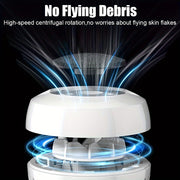 USB перезаряжаемая ванна для ног для удаления мозолей и омертвевшей кожи, 2 режима скорости, диаметр 6,5 см, высота 9 см, праздничный подарок для домашнего спа