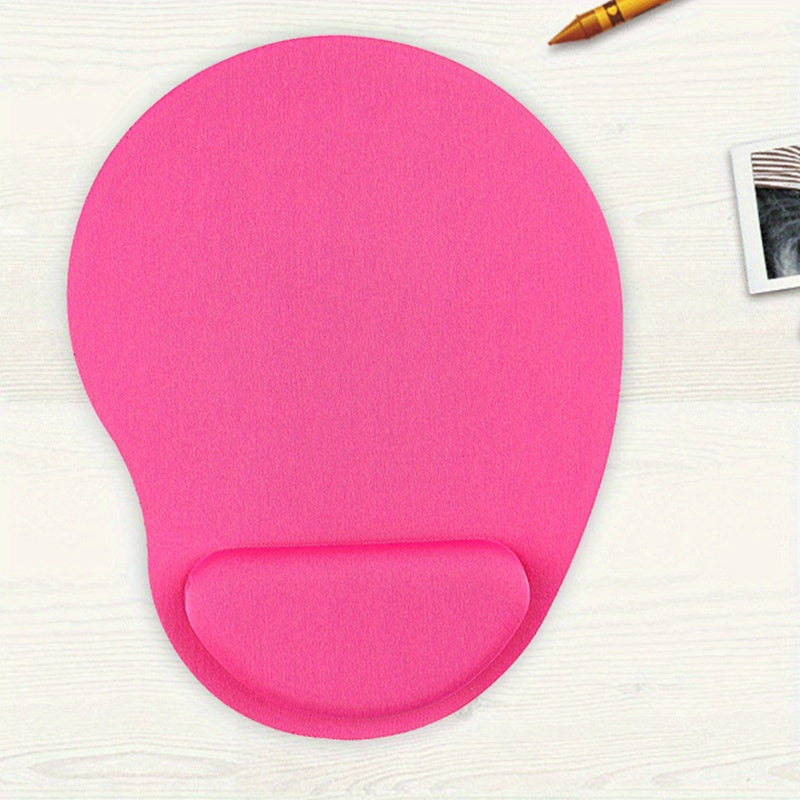 Ergonomic EVA Wrist Support Cushion with Memory Foam Mouse Pad for Office or Computer Use