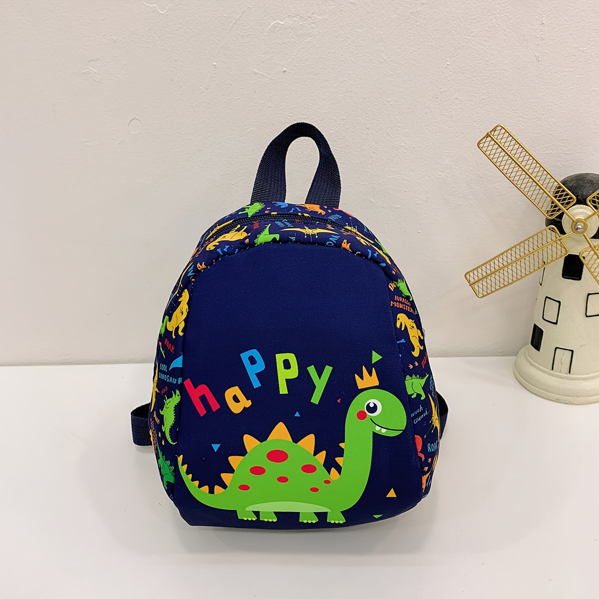 Mochila de dinosaurio para adolescentes y adultos, de nylon, plegable, ligera, ajustable, con cierre de cremallera