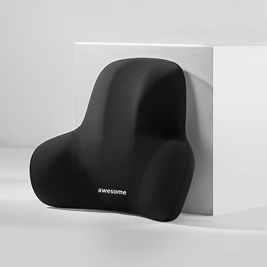 Memory Foam Lumbar Support Pillow for Office Chair Car Gaming Recliner Back Cushion