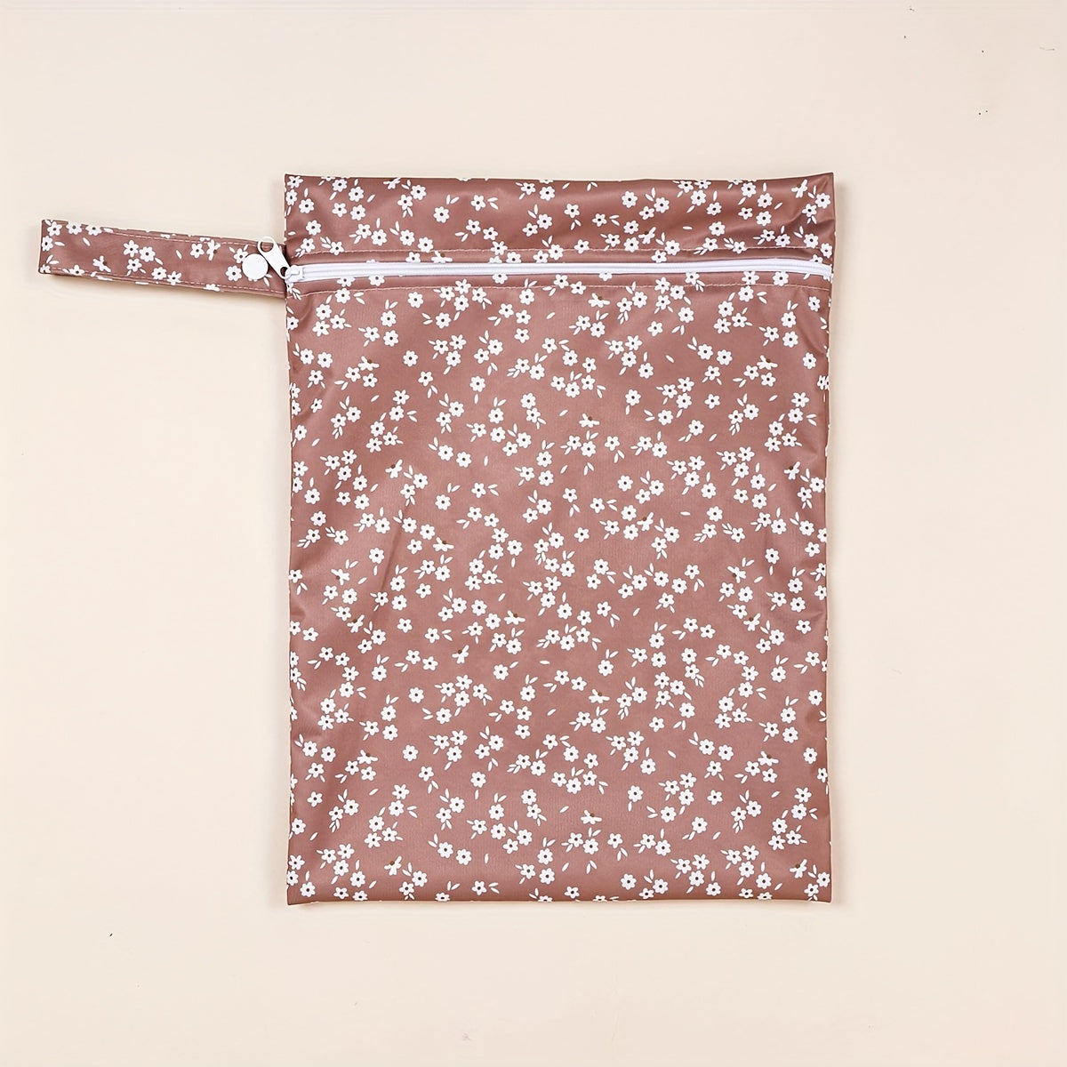 2 ta gullar va hayvonlar naqshidagi pampers sumkasi to'plami, shu jumladan portativ nam/quruq sumka va suv o'tkazmaydigan pampers sumkasi